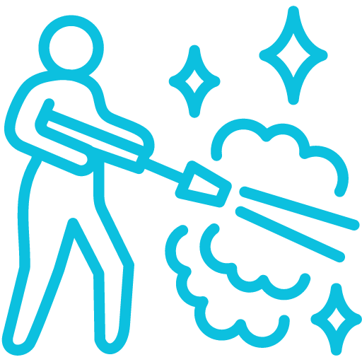 driveway and patio cleaning icon