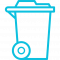 waste disposal service icon